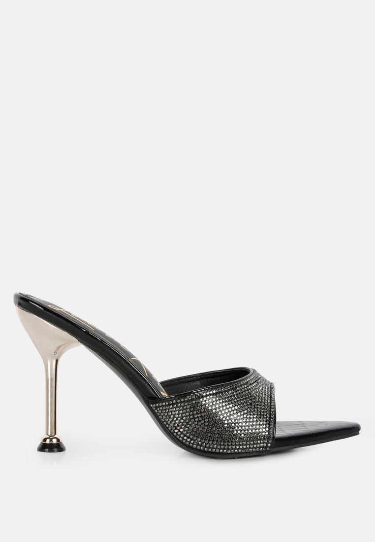 sundai rhinestone embellished stiletto sandals by ruw#color_black