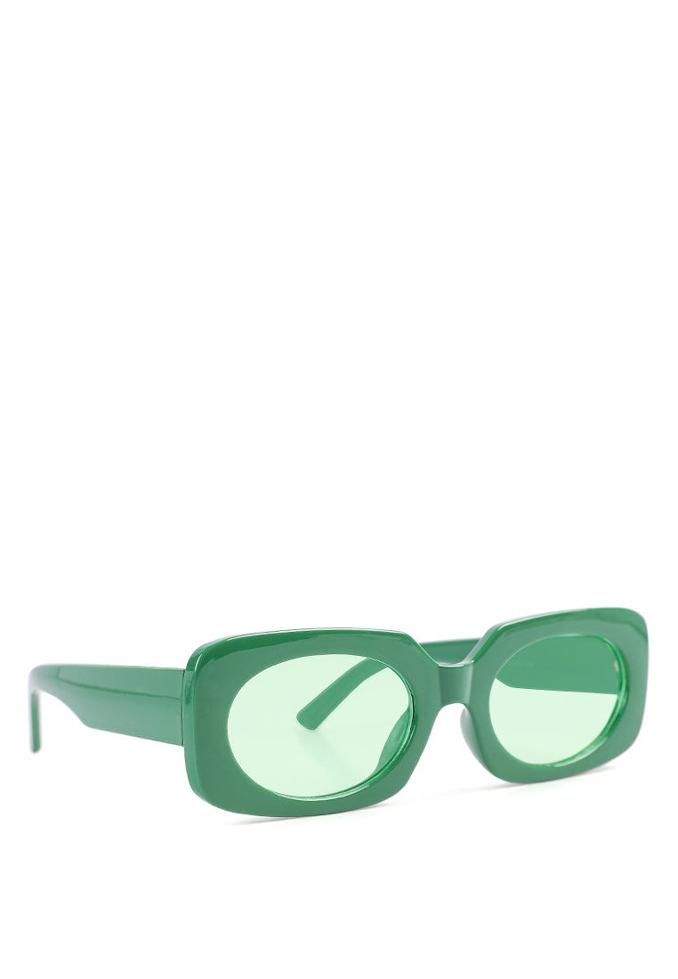 thick box frame sunglasses#color_green