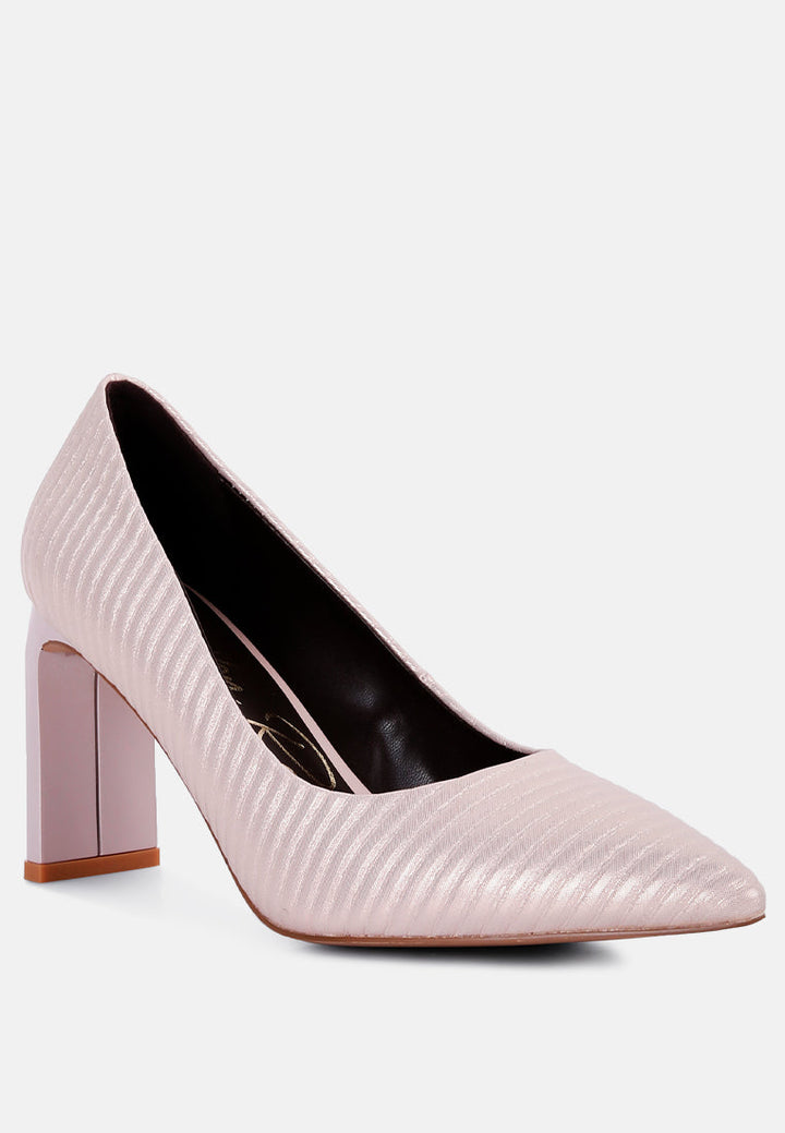 tickles italian block heel pumps by ruw#color_beige