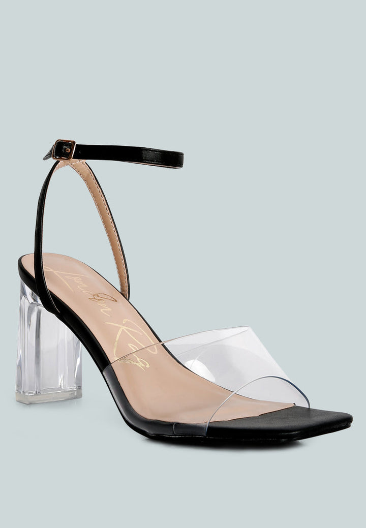 twinkle clear block heel sandal by ruw#color_black