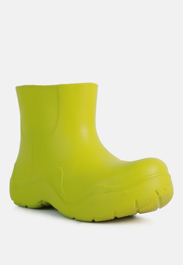 two tango gummy rain boots by ruw#color_green