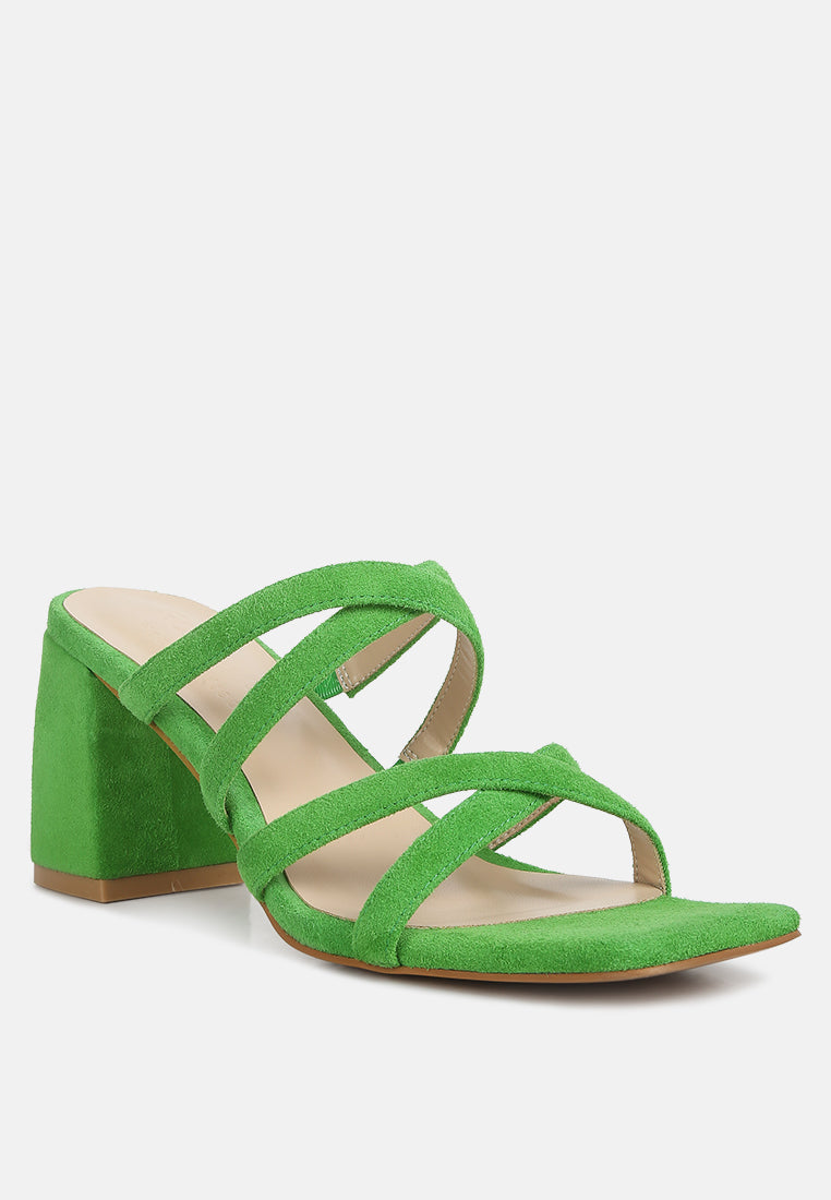 valentina strappy casual block heel sandals by ruw#color_mint-green