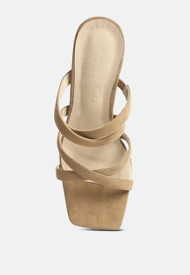 valentina strappy casual block heel sandals by ruw#color_tan