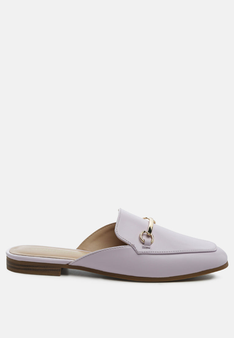 vasiliki faux leather flat mules by ruw#color_purple