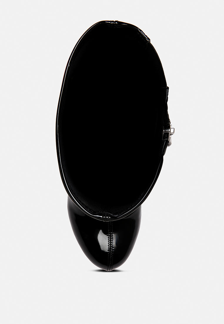 vinkele block heeled ankle boot by ruw#color_black