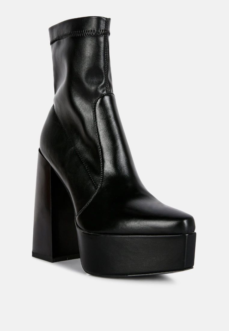 whippers patent pu high platform ankle boots by ruw#color_black