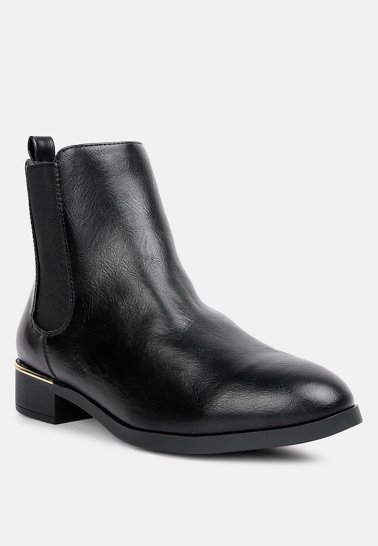 yacht winter basic ankle boots by ruw#color_black
